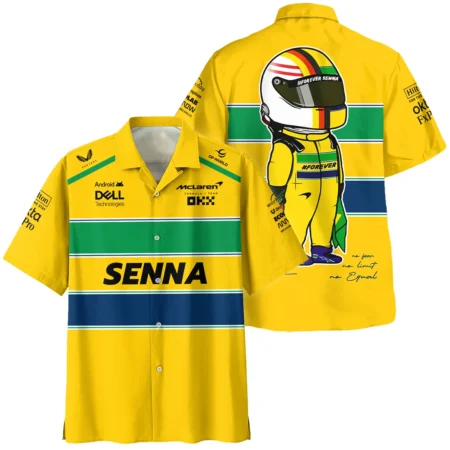 Forever Senna McLaren F1 Exclusive Hawaiian Shirt BLF13625A3HW