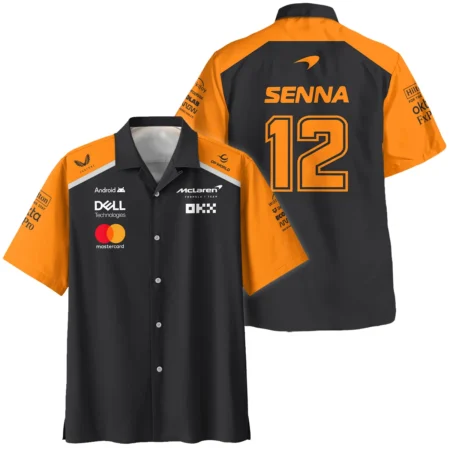 Ayrton Senna The Racing Legend McLaren F1 Exclusive Hawaiian Shirt BLF16625A1HW