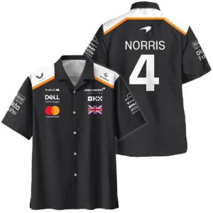 Lando Norris LN4 McLaren F1 Exclusive Quarter-Zip Sweatshirt BLF19625A2QZS