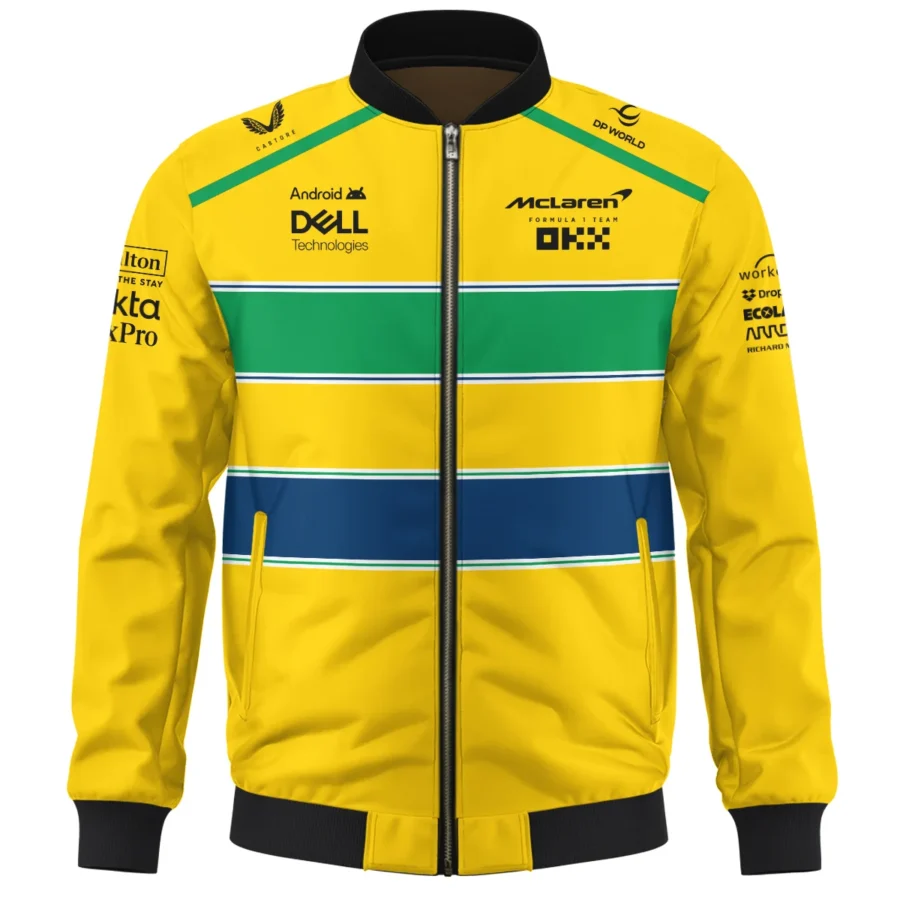 Forever Ayrton Senna McLaren F1 Exclusive Bomber BLF13625A2BB