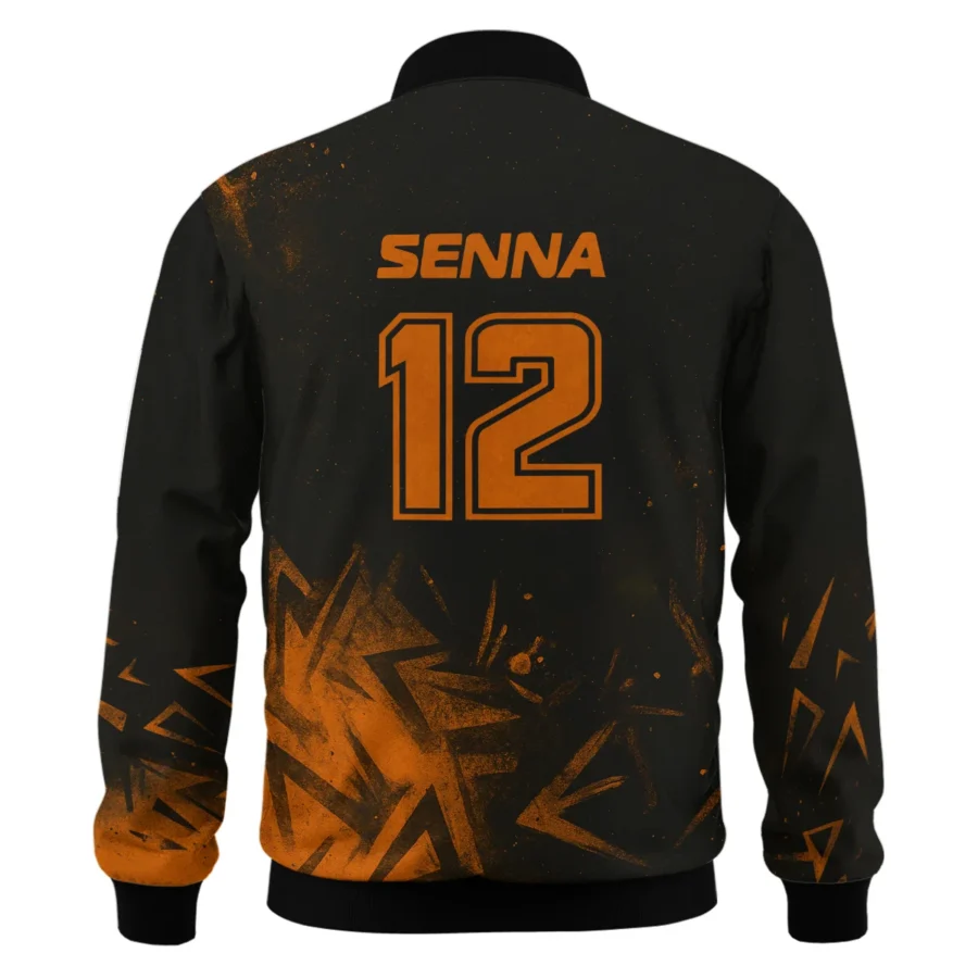Ayrton Senna The Racing Legend McLaren F1 Exclusive Bomber BLF16625A3BB