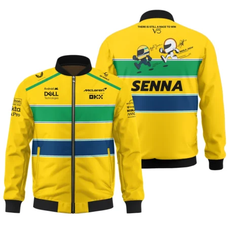 Ayrton Senna The Racing Legend McLaren F1 Exclusive Bomber BLF13625A1BB