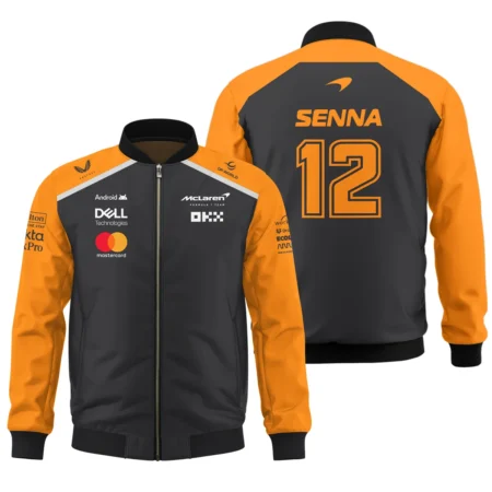 Ayrton Senna The Racing Legend McLaren F1 Exclusive Bomber BLF16625A1BB