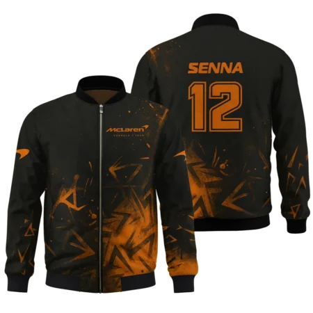 Ayrton Senna The Racing Legend McLaren F1 Exclusive Bomber BLF16625A3BB