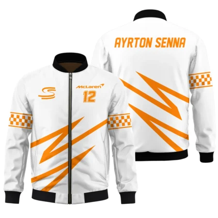 Ayrton Senna The Racing Legend McLaren F1 Exclusive Bomber BLF16625A4BB