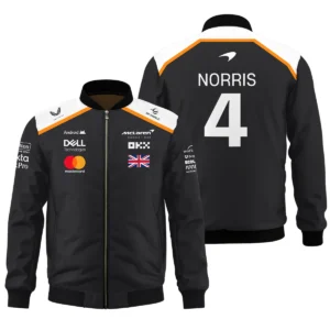 Lando Norris LN4 McLaren F1 Exclusive Long Polo Shirt BLF19625A2LPL