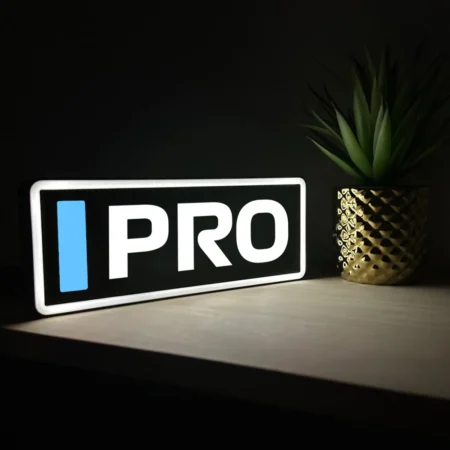 Alain Prost Williams F1 Team Name Abbreviation Sign with LED Lighting F1 Racing Gift BLF1LEDA1PRO2