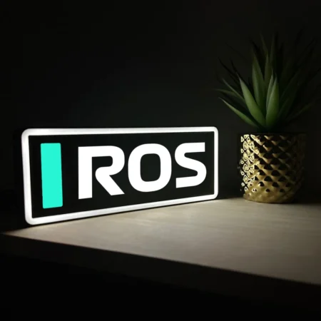Nico Rosberg Mercedes F1 Team Name Abbreviation Sign with LED Lighting F1 Racing Gift BLF1LEDA1ROS
