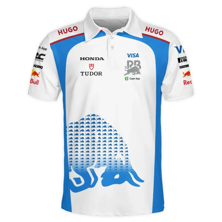2025 Racing Bulls F1 Team Suit Polo Shirt BLVA110725A01RCBPL