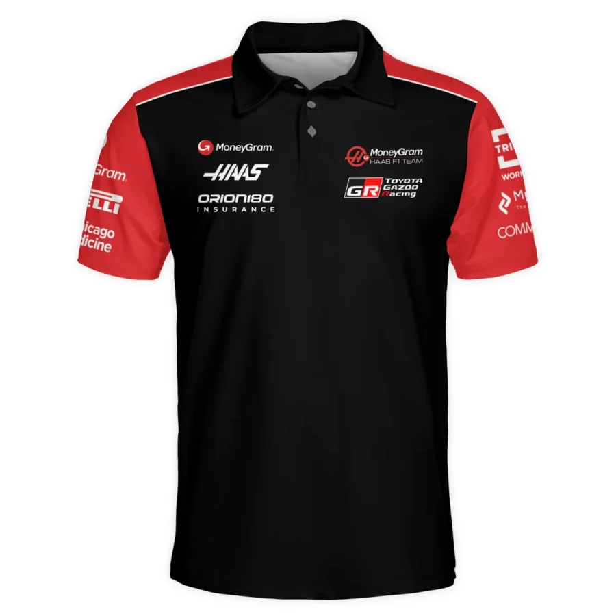 2025 Haas F1 Team Suit Polo Shirt BLVA150725A01HAASPL