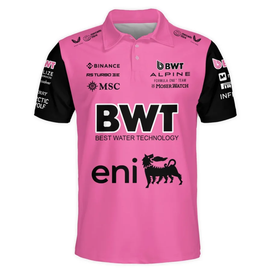 2025 Alpine F1 Team Suit Polo Shirt BLVA150725A04ALPPL