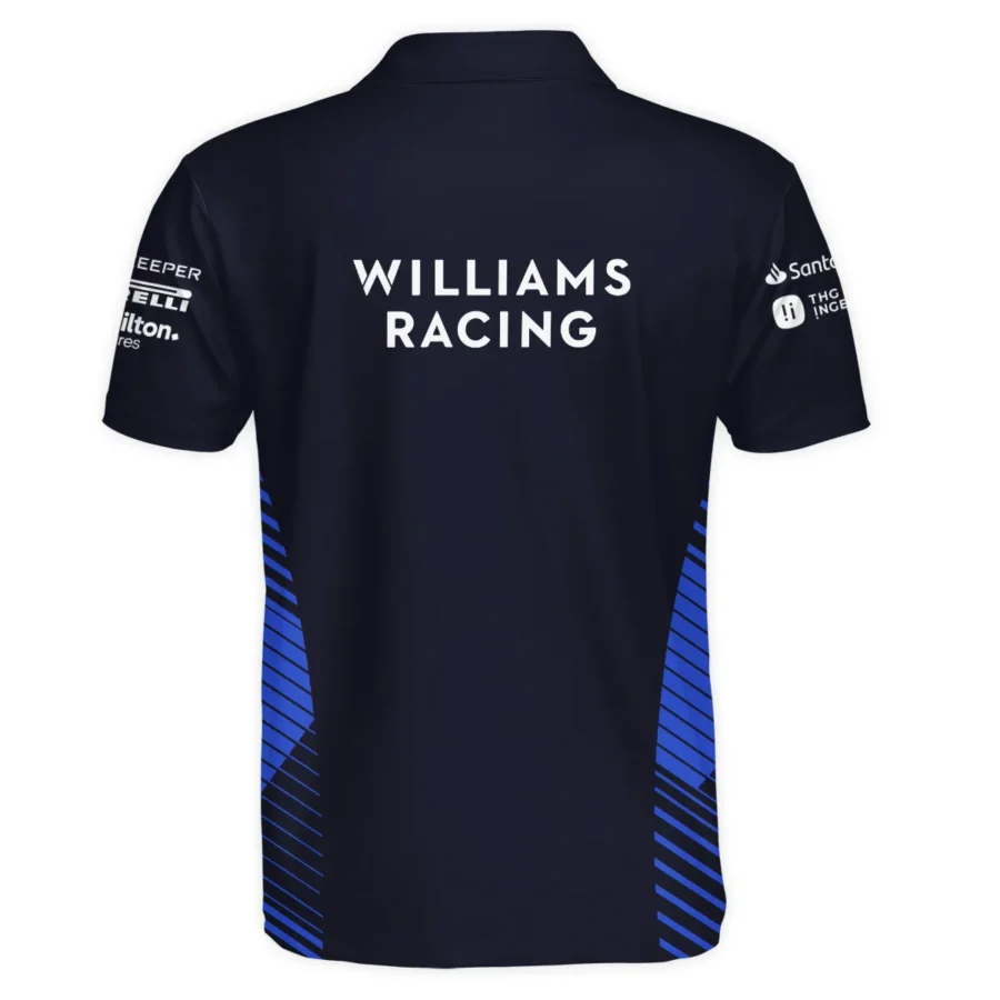 2025 Williams F1 Team Suit Polo Shirt BLVA080725A01WILPL