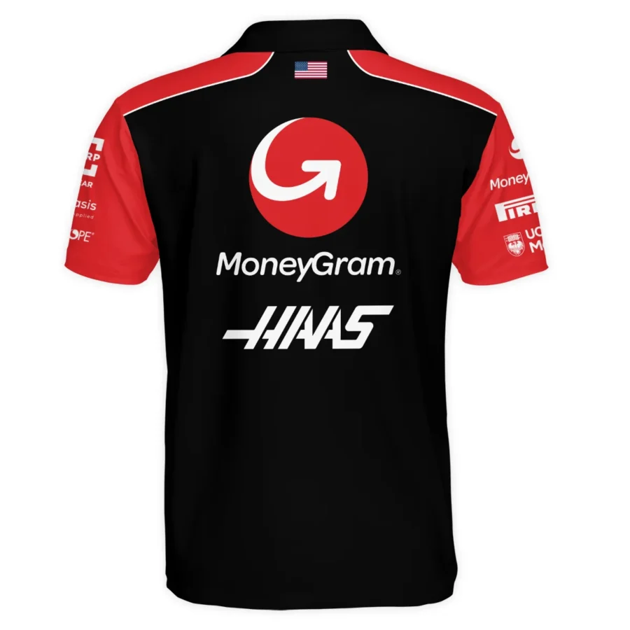 2025 Haas F1 Team Suit Polo Shirt BLVA150725A01HAASPL