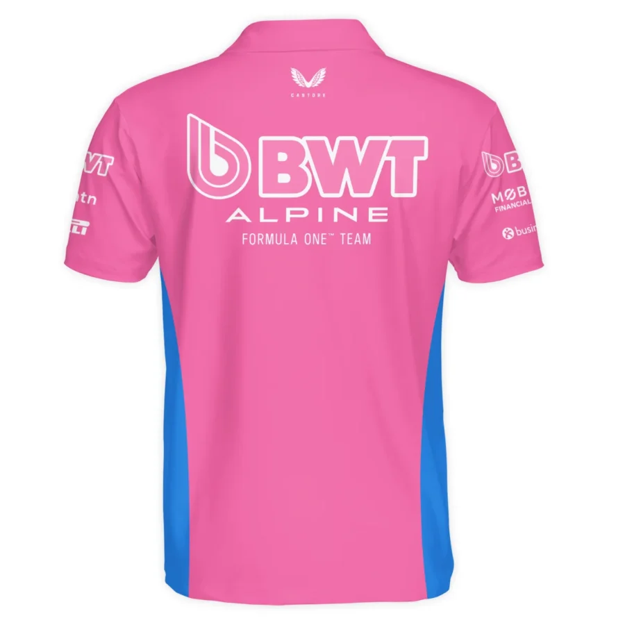 2025 Alpine F1 Team Suit Polo Shirt BLVA150725A02ALPPL