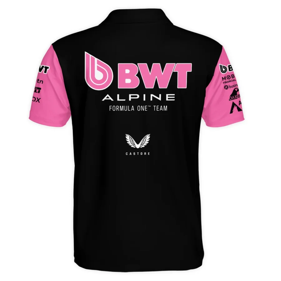 2025 Alpine F1 Team Suit Polo Shirt BLVA150725A05ALPPL