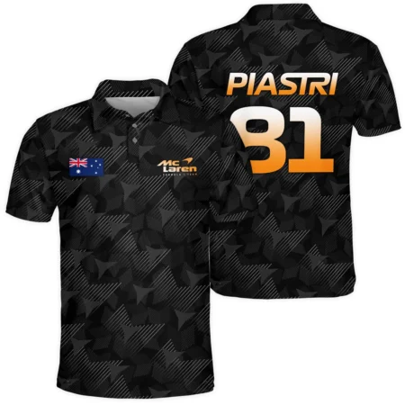Oscar Piastri McLaren F1 Limited Edition Polo Shirt BLOP13725A2PL