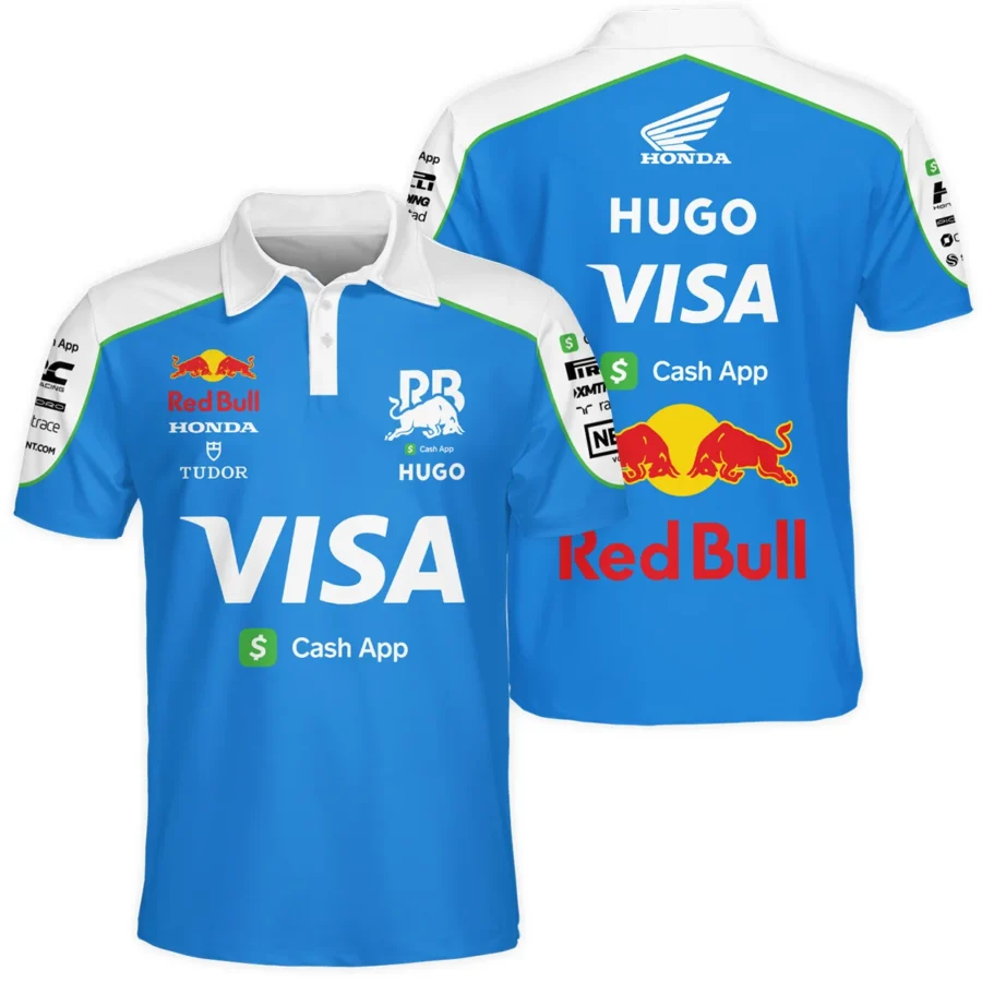 2025 Racing Bulls F1 Race Suit Polo Shirt BLVA110725A04RCBPL