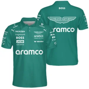 2025 Aston Martin F1 Race Suit Hoodie Half Zipper BLVA120725A04AMHDF