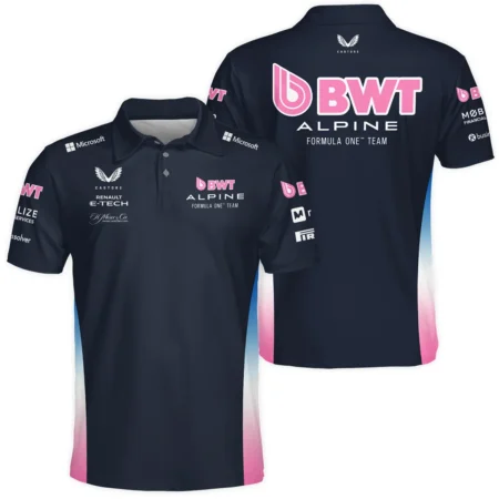 2025 Alpine F1 Team Suit Polo Shirt BLVA150725A01ALPPL