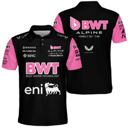 2025 Alpine F1 Team Suit Polo Shirt BLVA150725A05ALPPL
