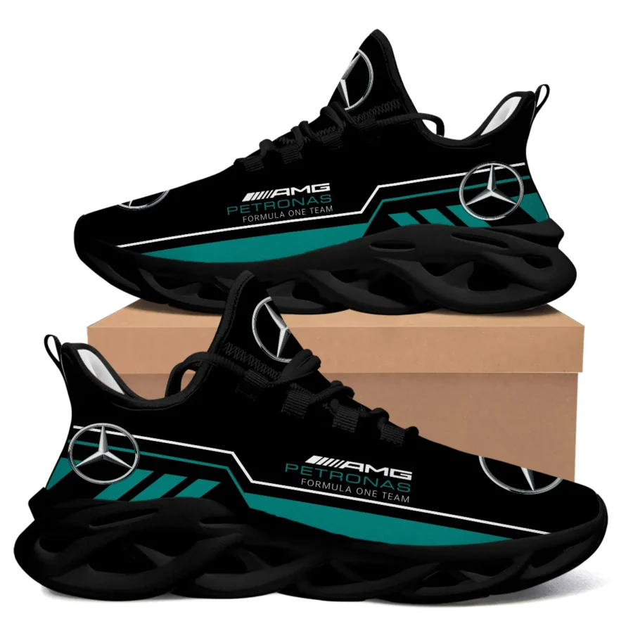 Mercedes F1 Max Soul Shoes All Over Print BLMER14525A4BL