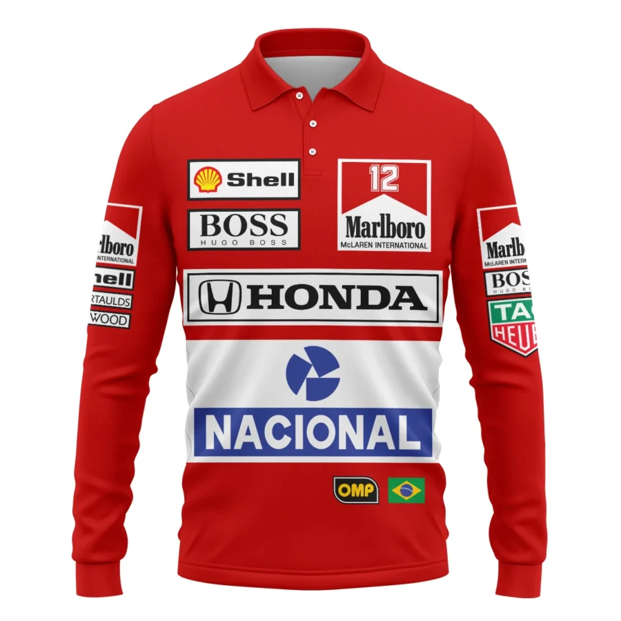 1988 Limited Edition Long Polo Shirt For Fans BL3725A2LPL-1 CleanFit