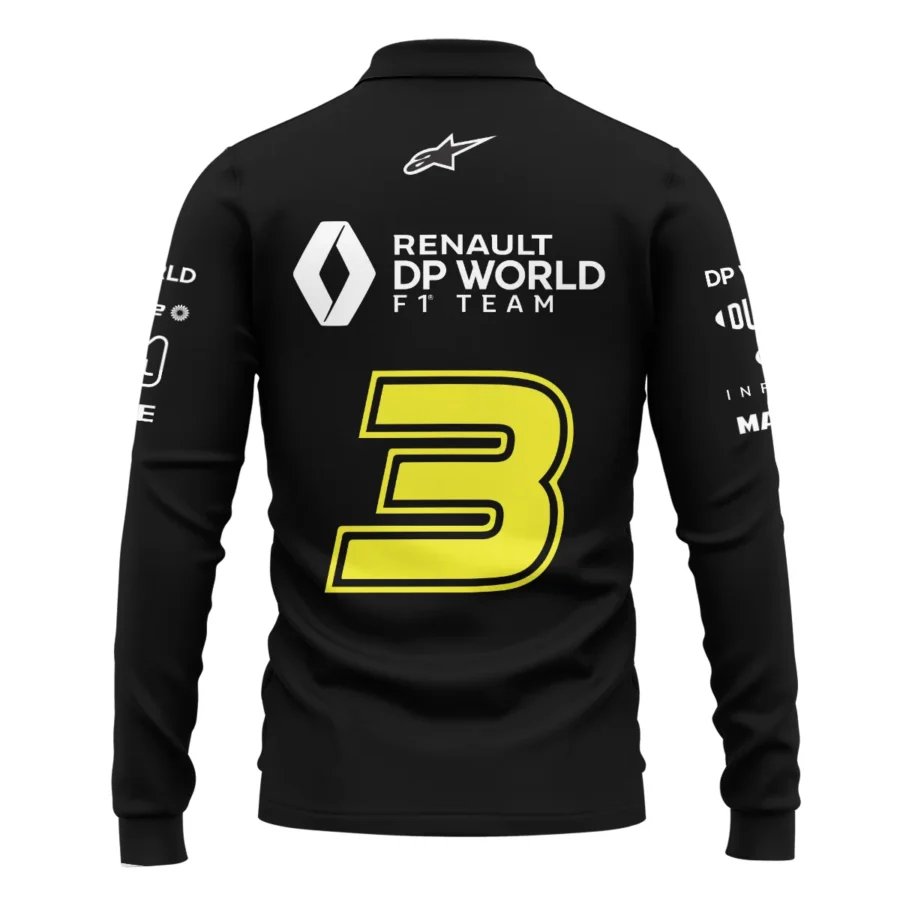 2018 Race Suit Uniform Long Polo Shirt For Fans BLVA180725A01LPL-1 CleanFit