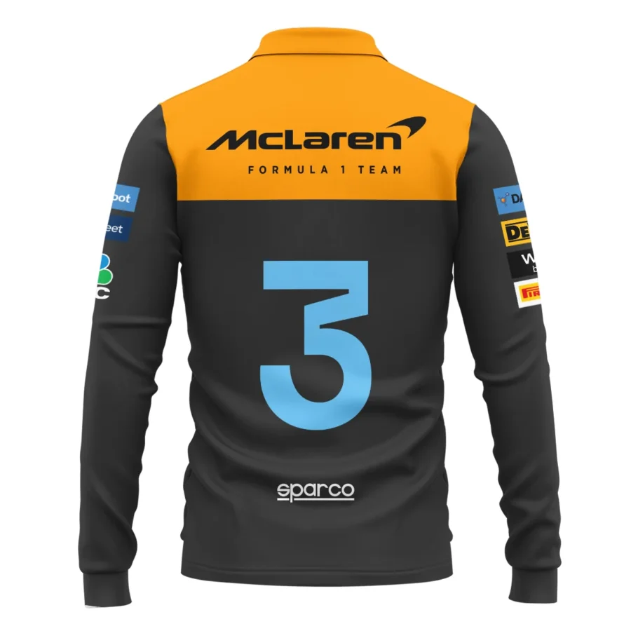 2022 Race Suit Uniform Long Polo Shirt For Fans BLVA180725A06LPL-1 CleanFit