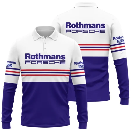 1984 Jack Brabham Rothmans Porsche 962 Long Polo Shirt BLVAJB080725A03LPL