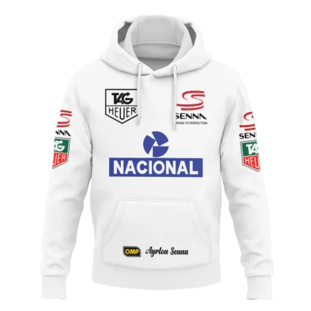 1985 Ayrton Senna John Player Special Lotus F1 Racing Team Hoodie BL3725A3HD