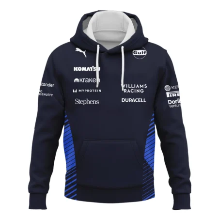 2025 Williams F1 Team Suit Hoodie BLVA080725A01WILHD