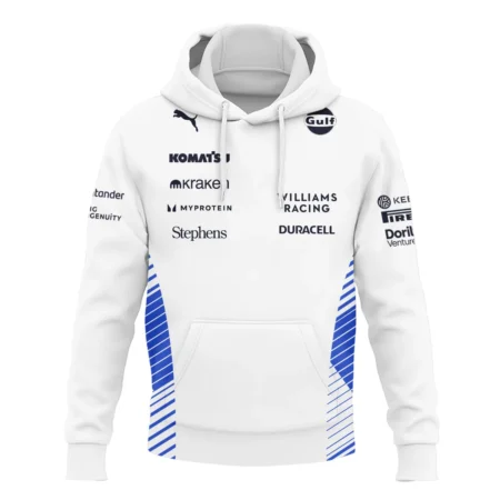 2025 Williams F1 Team Suit Hoodie BLVA080725A02WILHD