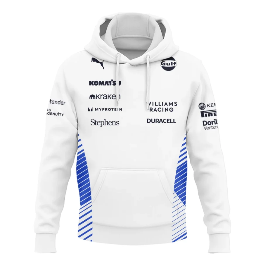 2025 Williams F1 Team Suit Hoodie BLVA080725A02WILHD