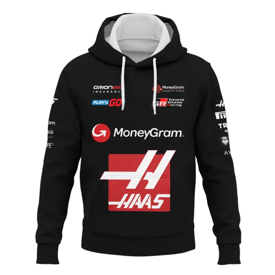 2025 Haas F1 Race Suit Hoodie BLVA150725A03HAASHD