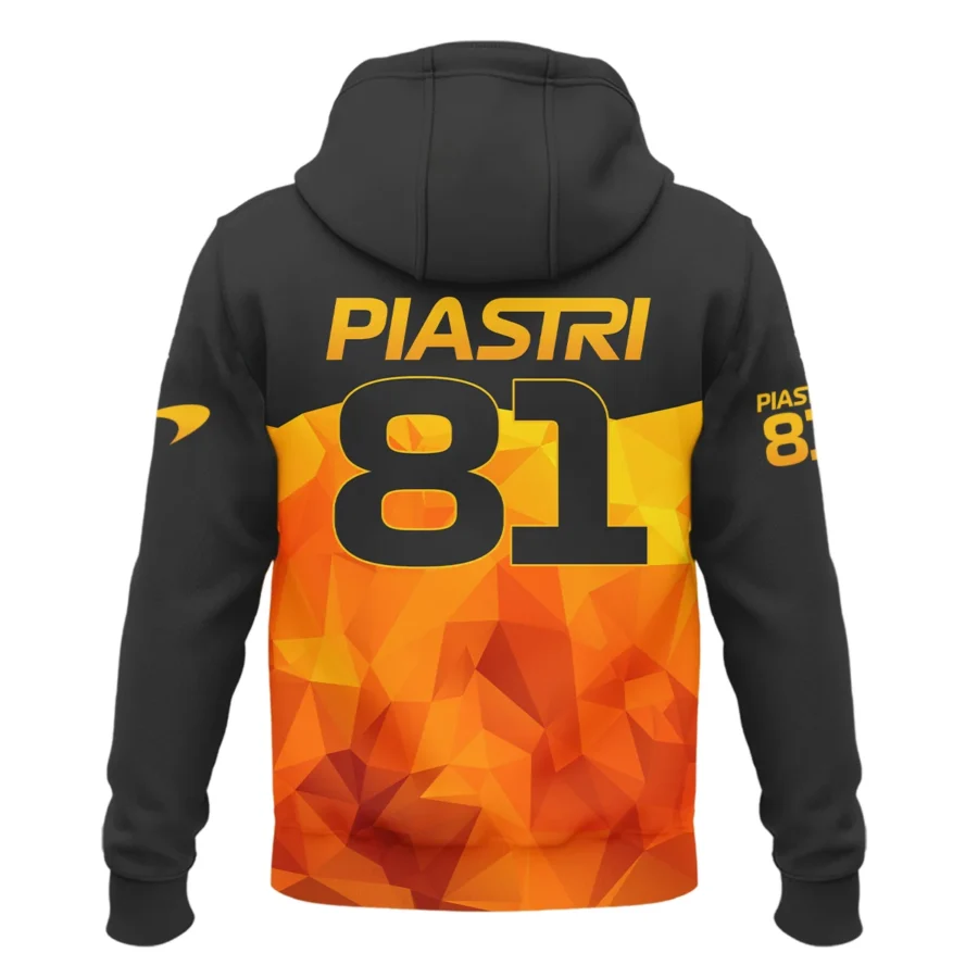 Oscar Piastri McLaren F1 Limited Edition Zipper Hoodie BLOP13725A1ZHD