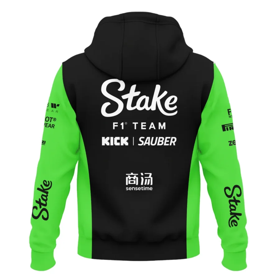 2025 Kick Sauber F1 Race Suit Zipper Hoodie BLVA100725A03KSZHD