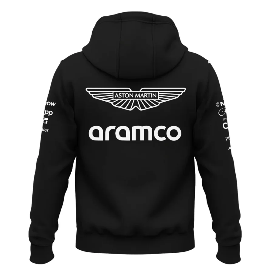 2025 Aston Martin F1 Team Suit Zipper Hoodie BLVA120725A05AMZHD