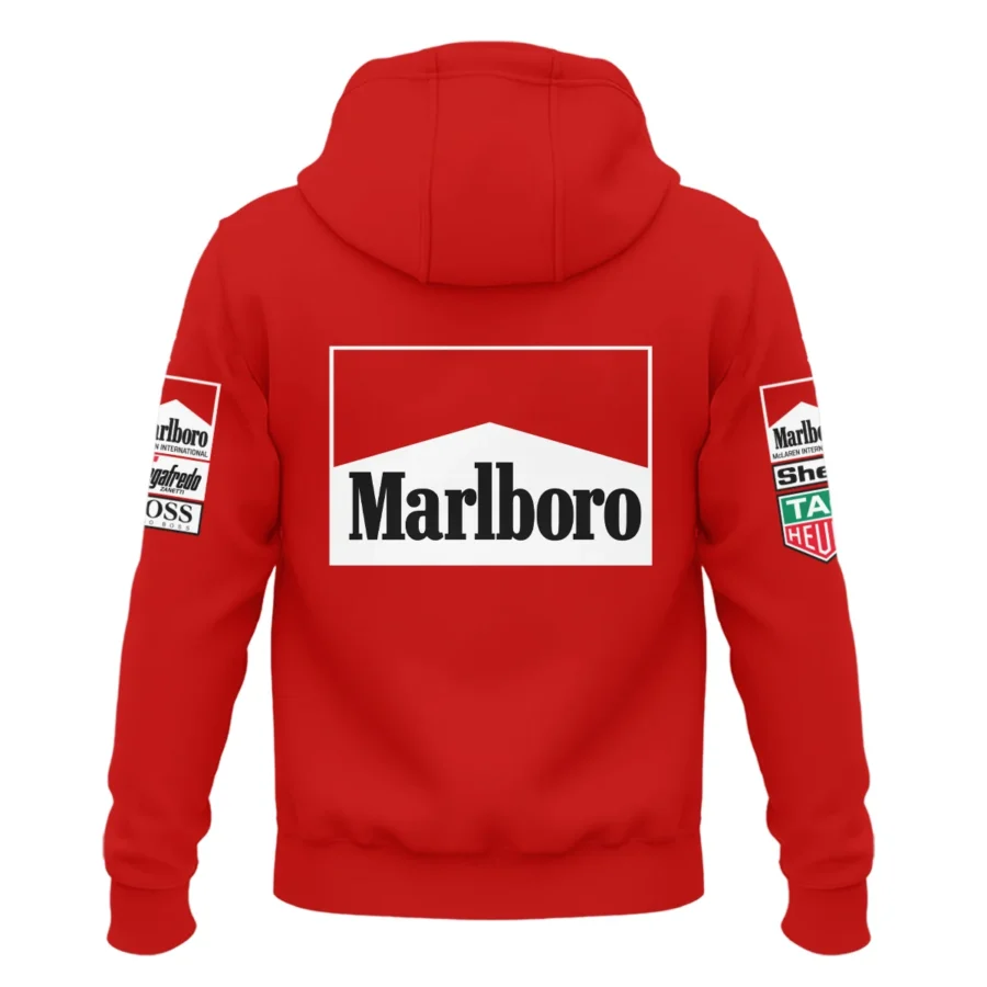 1985 Alain Prost Racing Suit McLaren F1 Team Zipper Hoodie BLVAAP070725A04ZHD