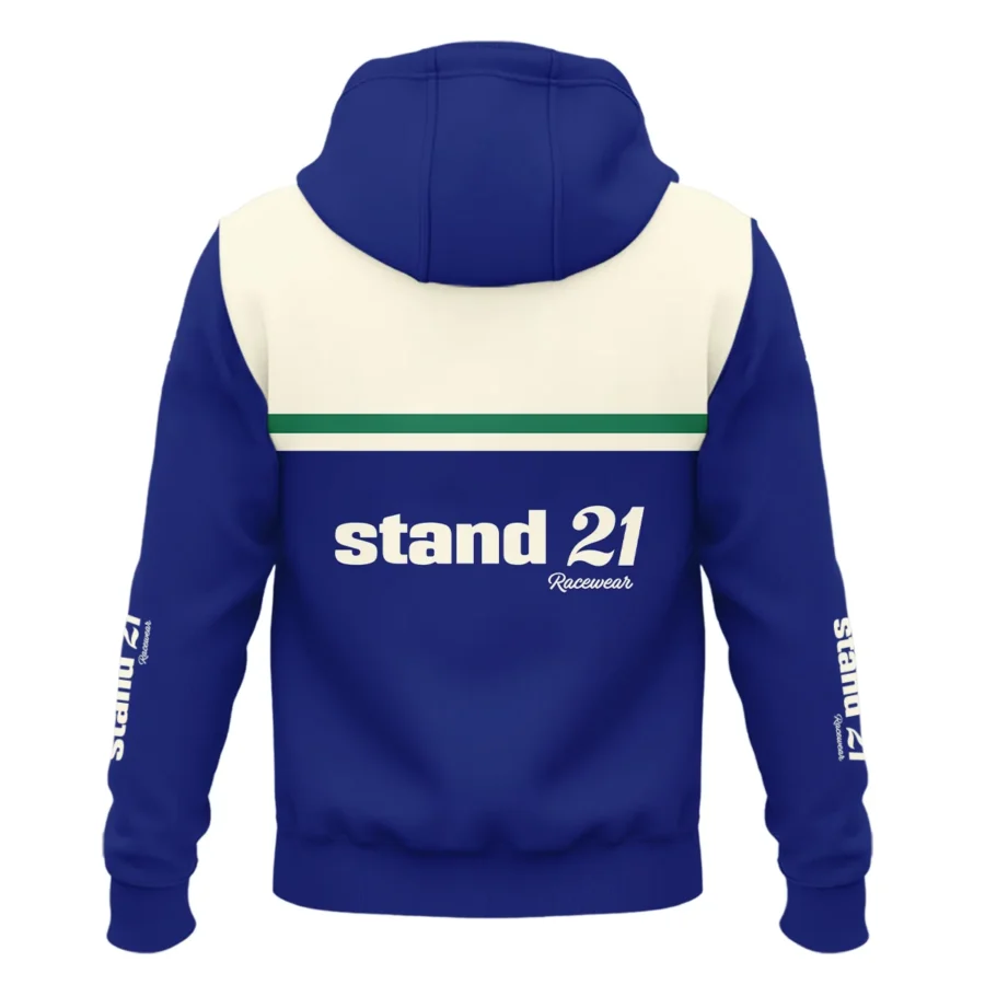 1990s Sir Jack Brabham Race IndyCar Suit Hoodie BLVAJB070725A02HD