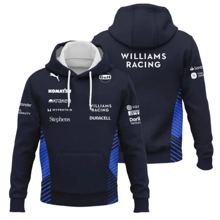 2025 Williams F1 Team Suit Hoodie BLVA080725A01WILHD