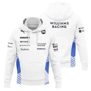 2025 Williams F1 Team Suit Quarter-Zip Sweatshirt BLVA080725A02WILQZS