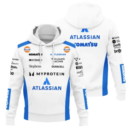 2025 Williams F1 Race Suit Hoodie BLVA100725A03WILHD