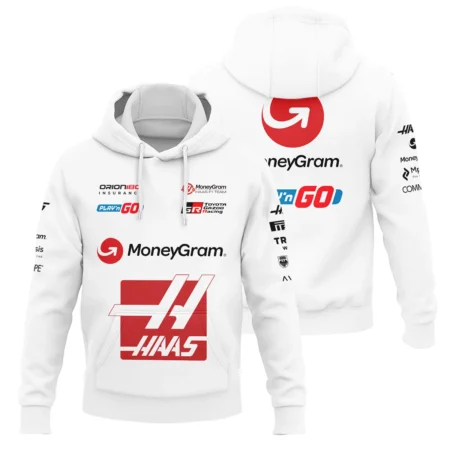 2025 Haas F1 Race Suit Hoodie BLVA150725HAAS04HD