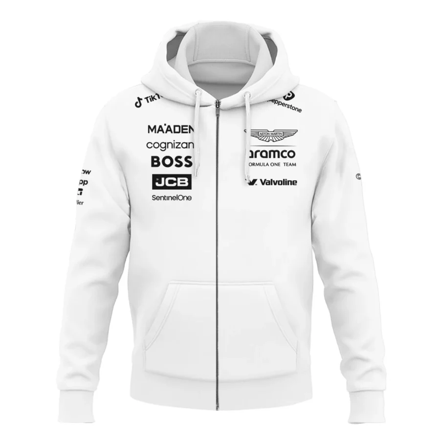 2025 Aston Martin F1 Race Suit Zipper Hoodie BLVA120725A03AMZHD