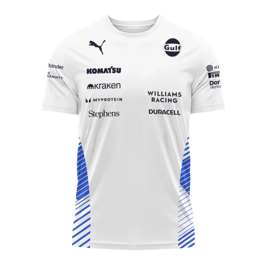 2025 Williams F1 Team Suit T-Shirt BLVA080725A02WILTS