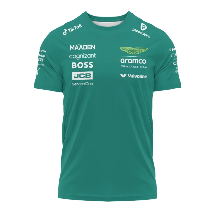 2025 Aston Martin F1 Team Suit T-Shirt BLVA120725A01AMTS