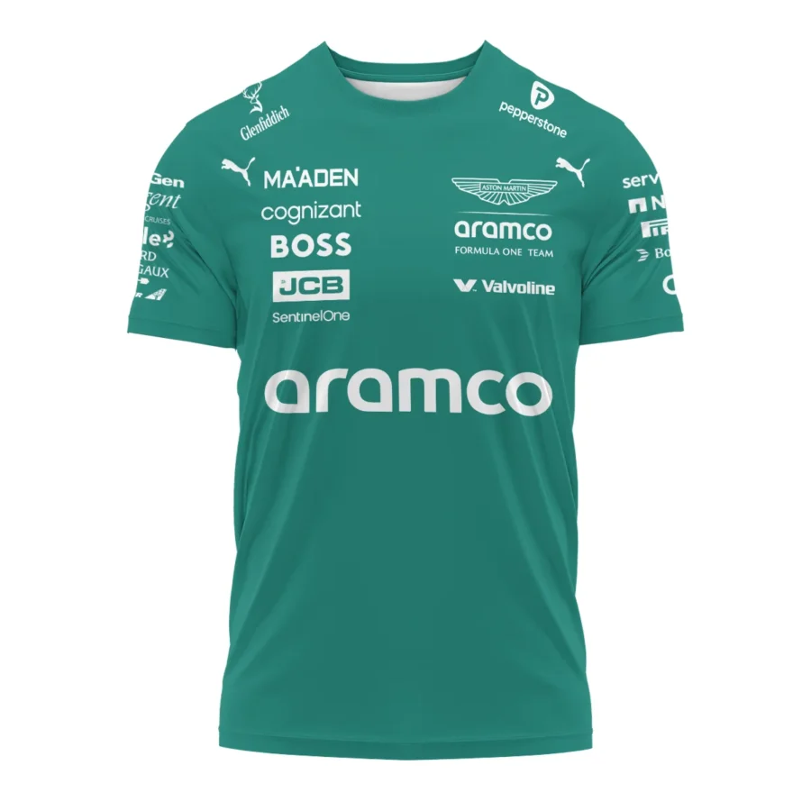 2025 Aston Martin F1 Race Suit T-Shirt BLVA120725A04AMTS