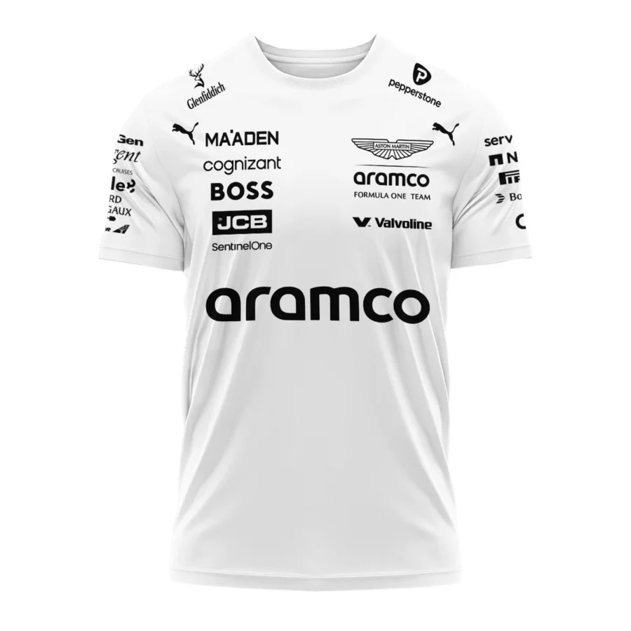 2025 Aston Martin F1 Team Suit T-Shirt BLVA120725A06AMTS