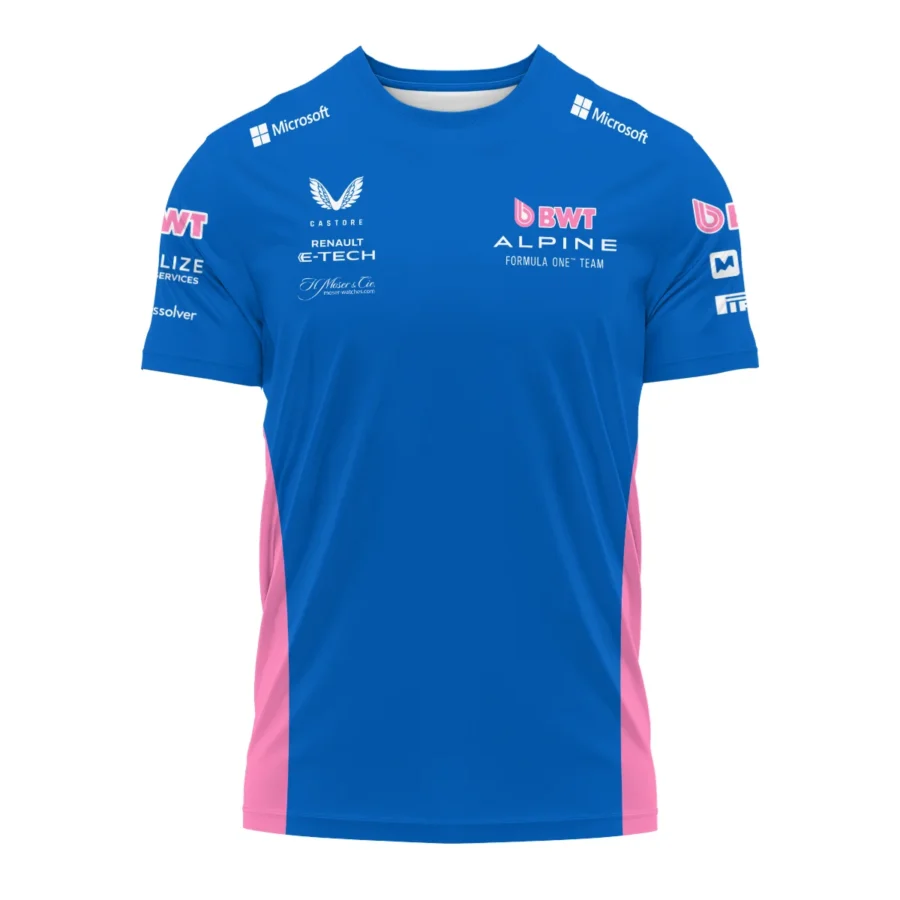 2025 Alpine F1 Race Suit T-Shirt BLVA150725A03ALPTS
