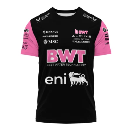 2025 Alpine F1 Team Suit T-Shirt BLVA150725A05ALPTS